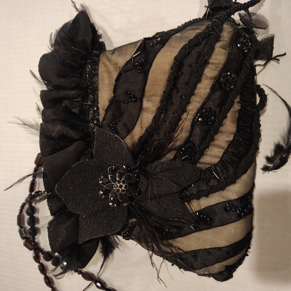 Elegant Black Bag Mary Frances